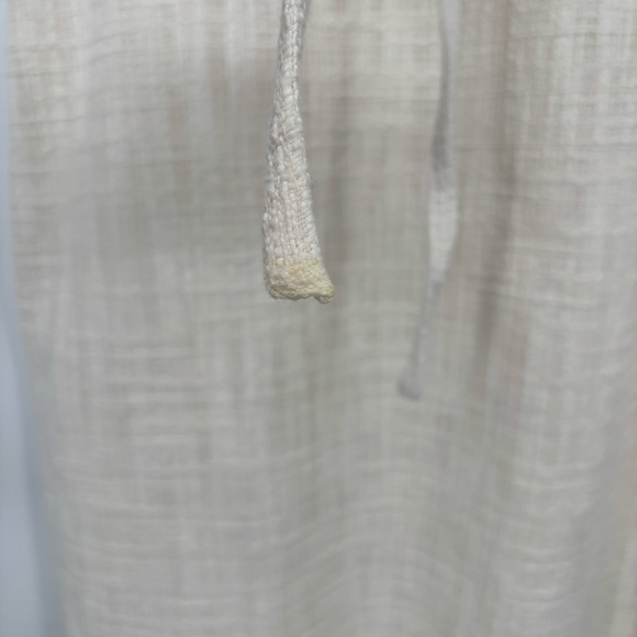 J. Crew Cream Fringe Tweed Shift Dress with tie waist belt sz 22‎ - Picture 10 of 10